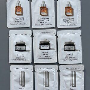 Naked & Thriving Skin Care Sample Packets
